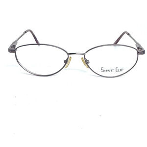 Smart Clip 422 Eyeglasses Frames Full Rim Metal Purple 51[]15-140MM Lilac H1293